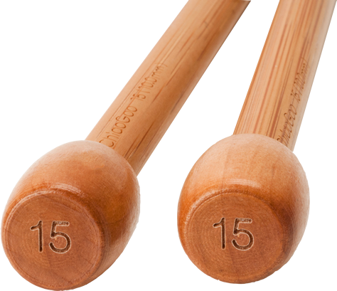 Bamboo 13" Single Pointed Knitting Needles - ChiaoGoo