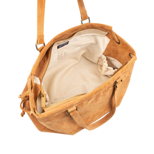 Suede Project Tote