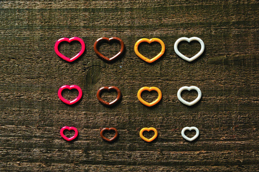 Heart Shaped Stitch Markers