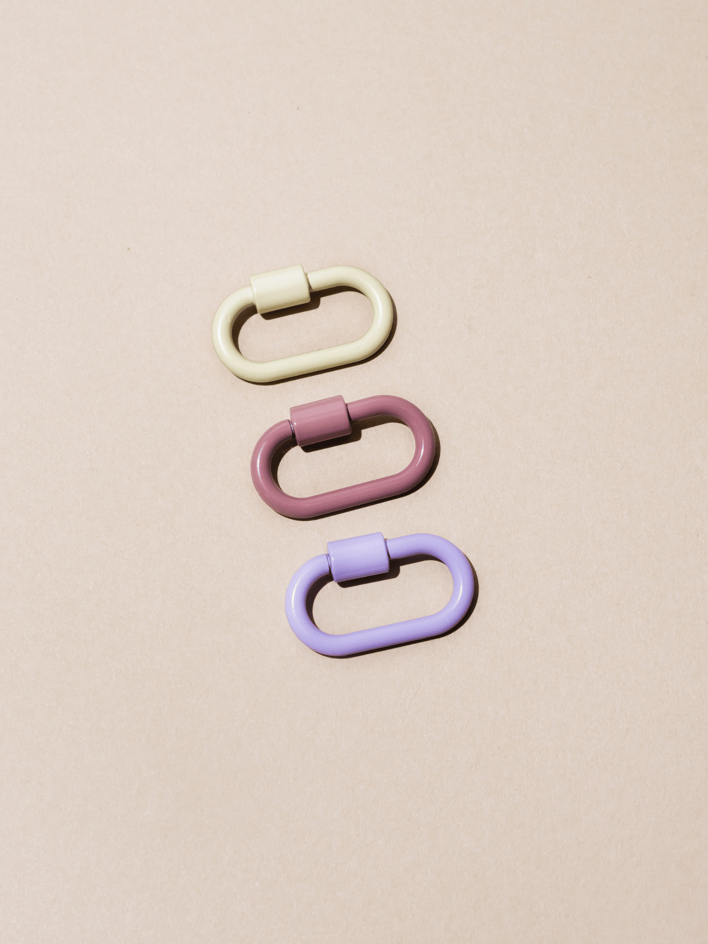Mini Keychain | Set of 3 | Metal Lock Keychain | Assorted