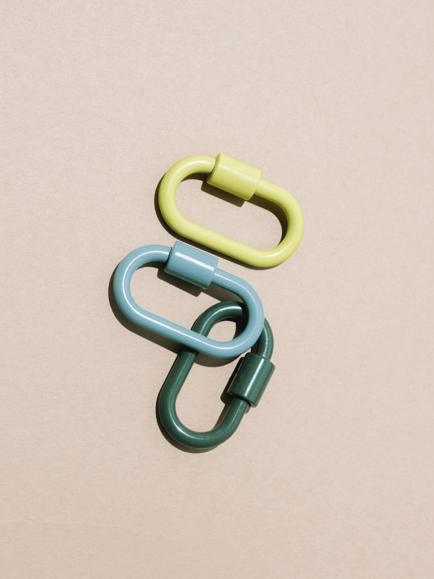 Mini Keychain | Set of 3 | Metal Lock Keychain | Assorted