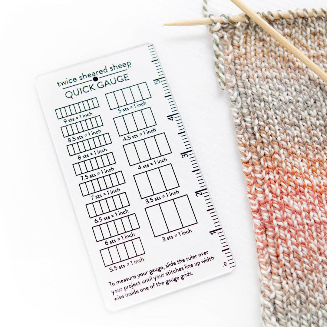 Quick Gauge Ruler - Twice Sheared Sheep