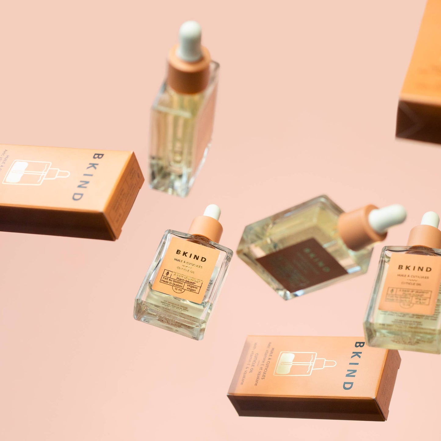 Cuticle oil with vitamin E and squalane - BKIND