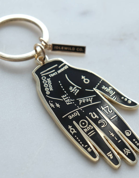 Enamel Keychain | Palmistry