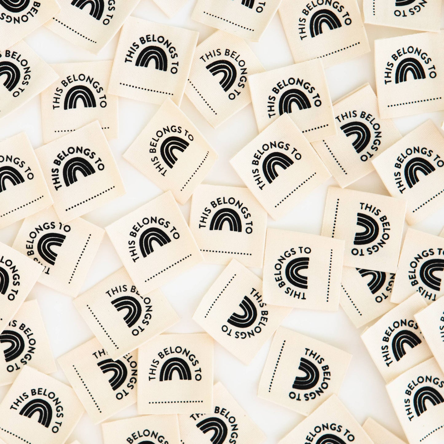 This Belongs To - Kids School Organic Cotton Clothing Tags