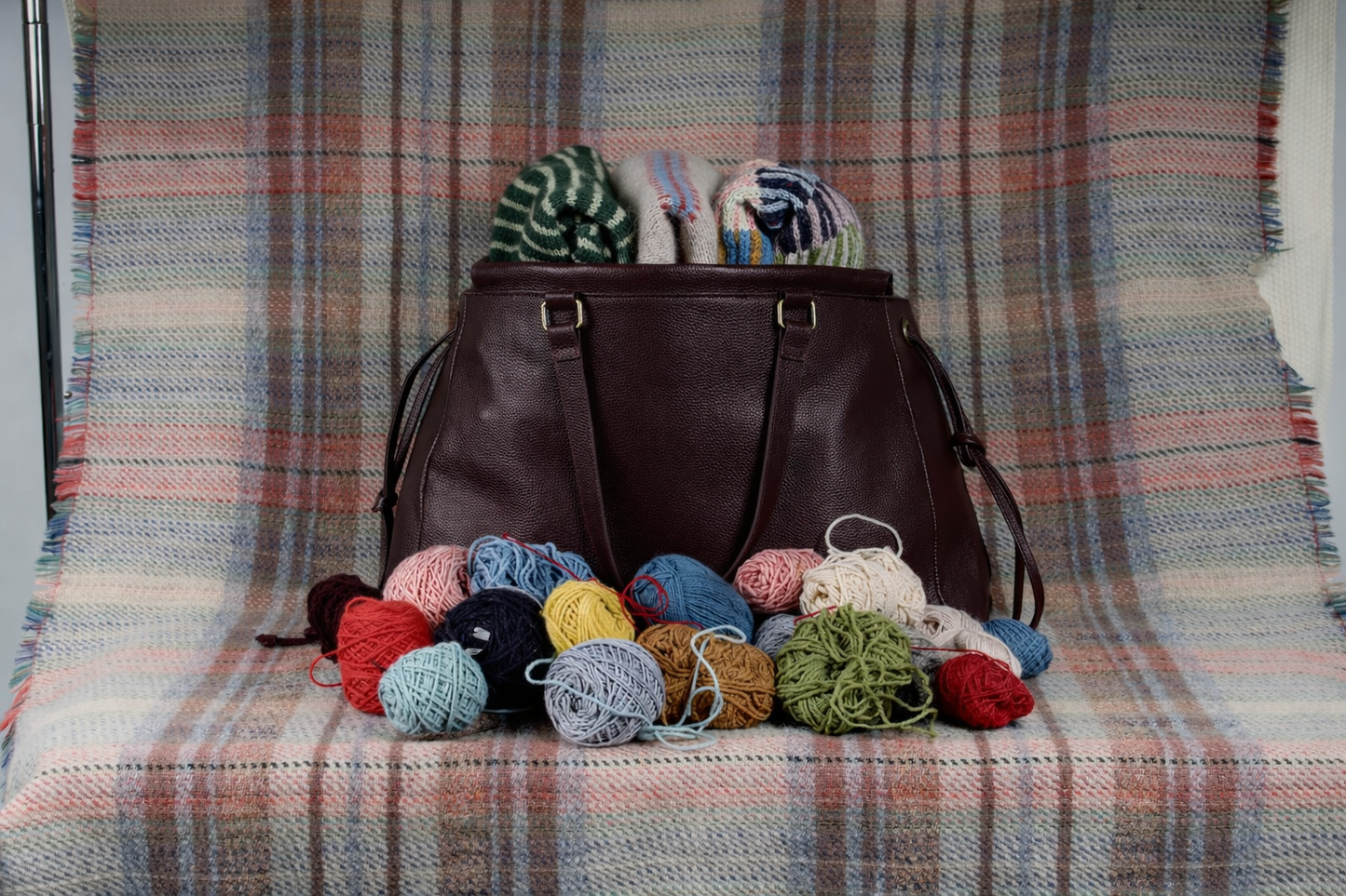 Leather Project Tote - Aunt Shelle