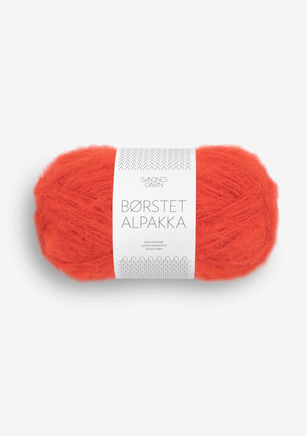 Børstet Alpakka - Sandnes Garn