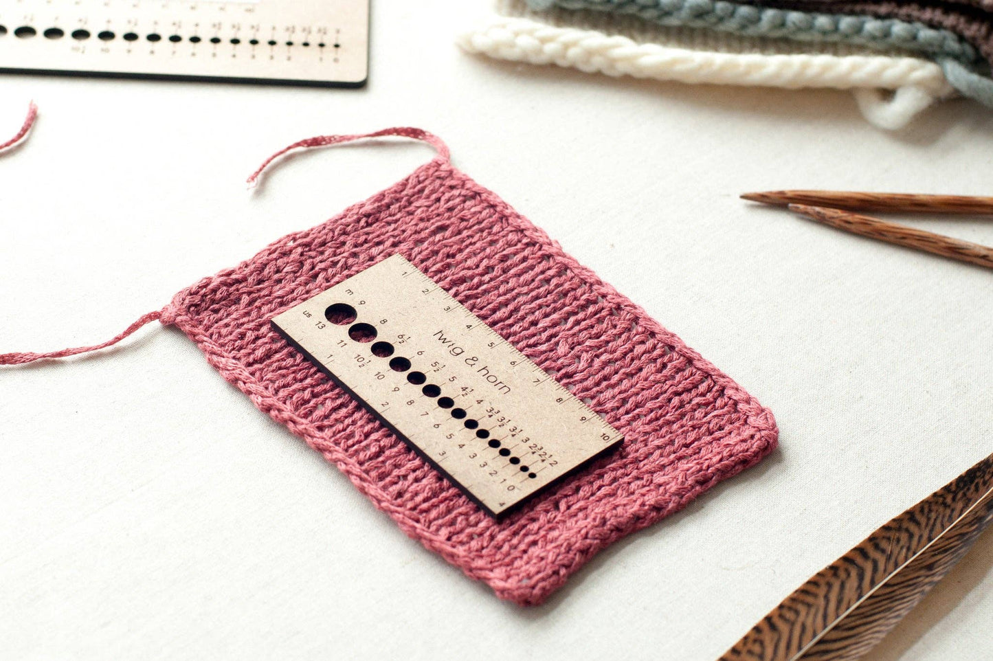 small gauge ruler
