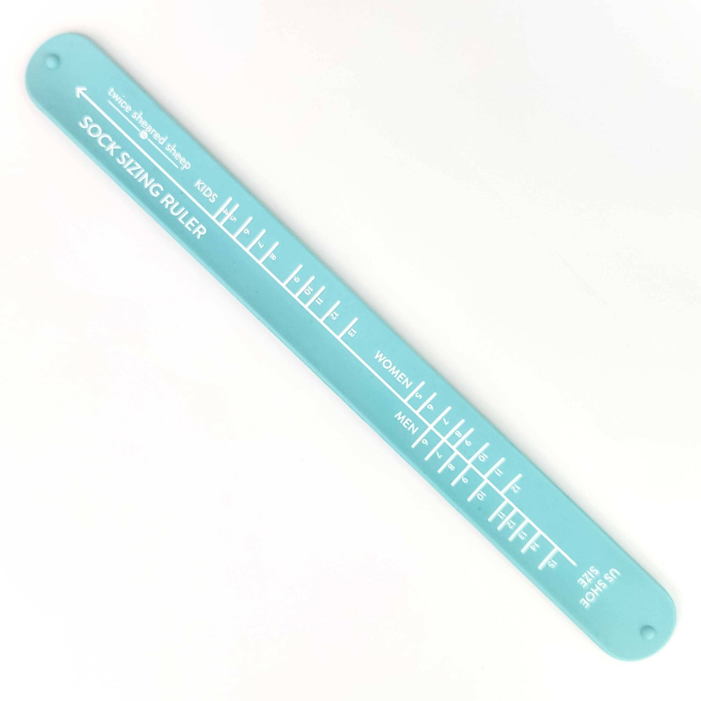 Sock Ruler - Sock Sizing Bracelet Ruler