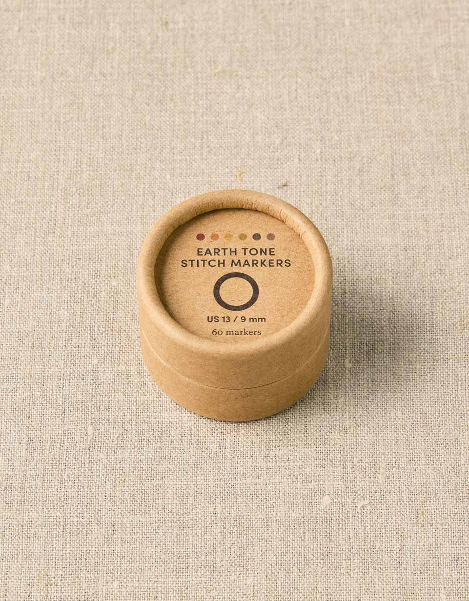 Earth Tone Ring Stitch Markers - Cocoknits