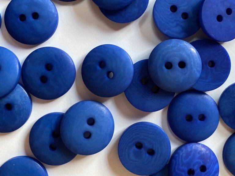 Matte Corozo Button - 15mm