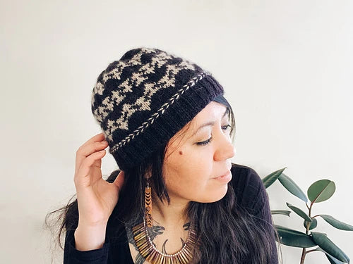 Beginning Colorwork - Advanced- Mauna Hat 2 Saturdays Feb 21 and 28 9:30-11:30am