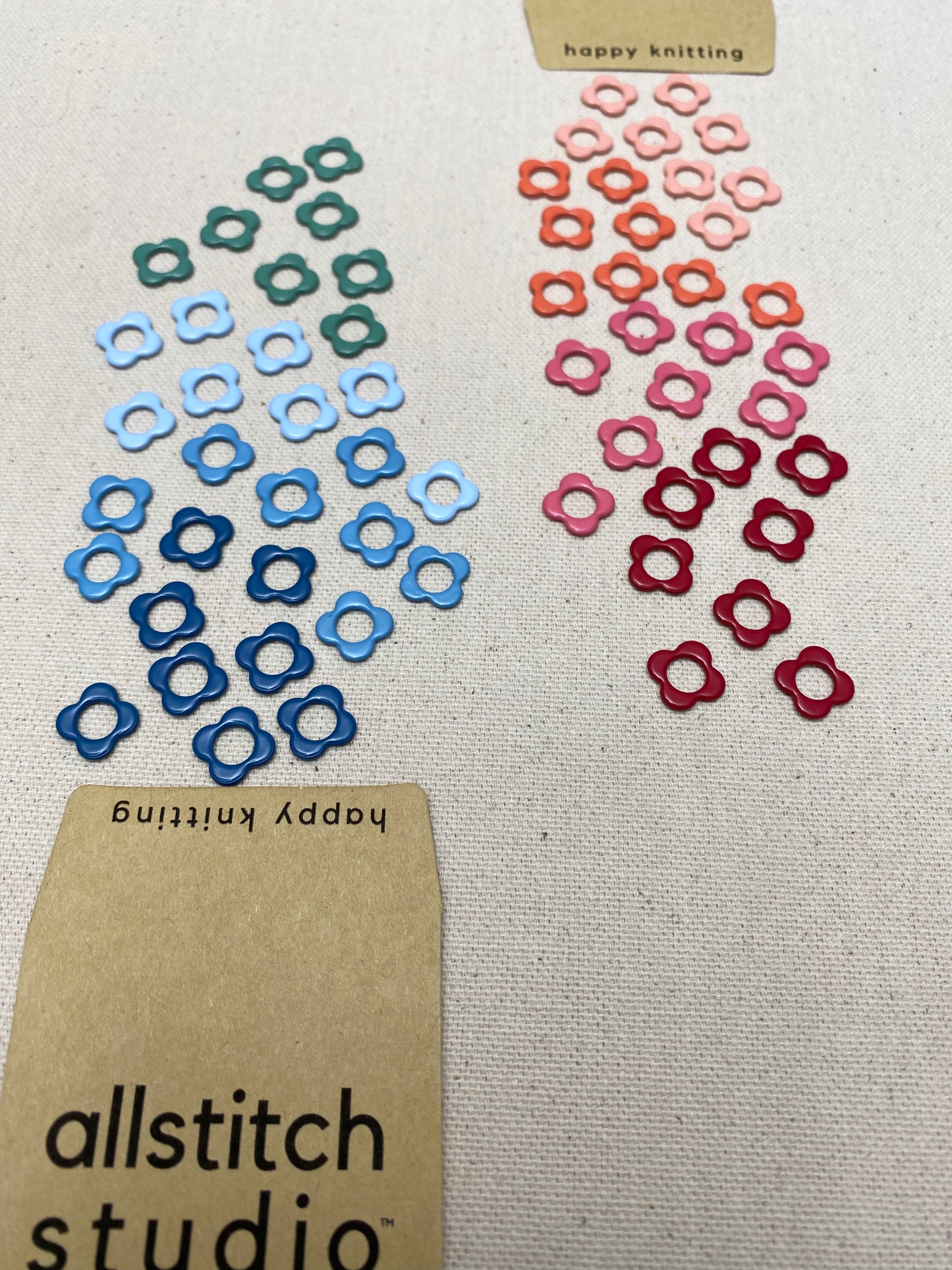 Flower Stitch Markers - Allstitch Studio