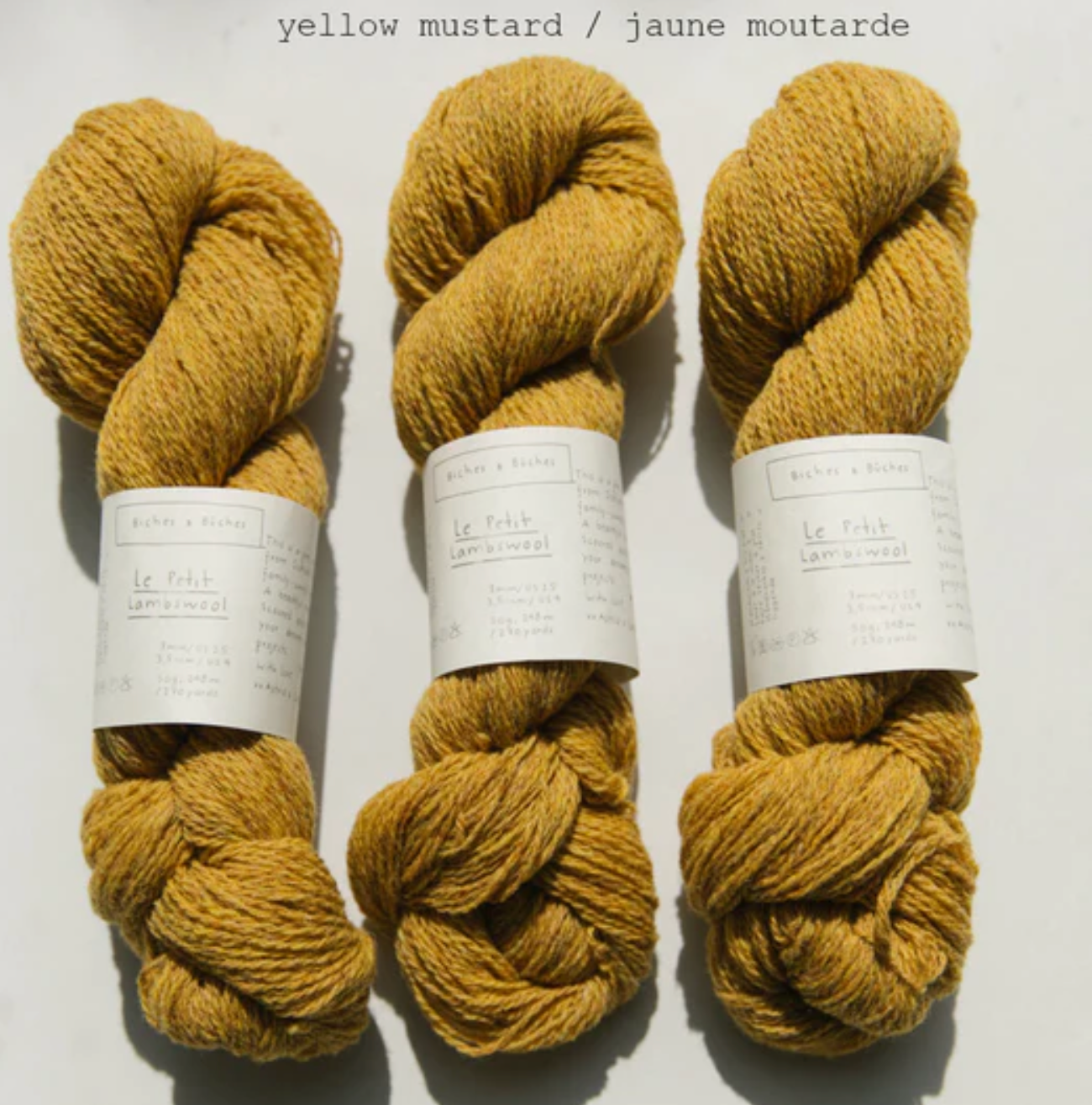 Le Petit Lambswool - Biches & Bûches