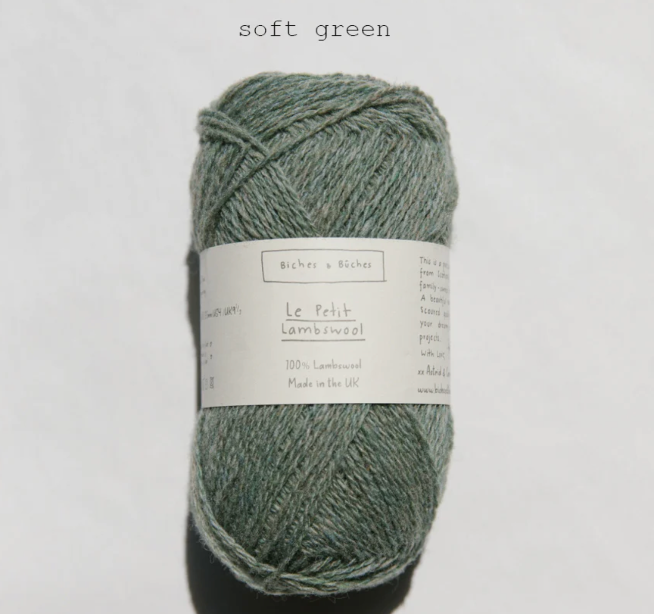 Le Petit Lambswool - Biches & Bûches