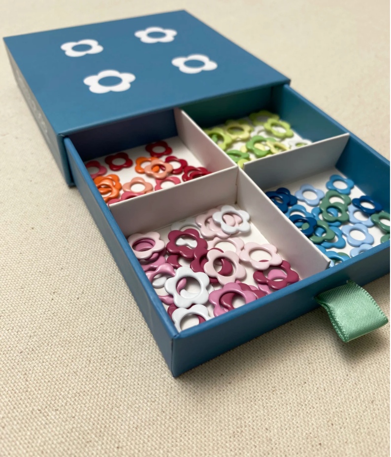 Flower Stitch Marker Sampler - Allstitch Studio