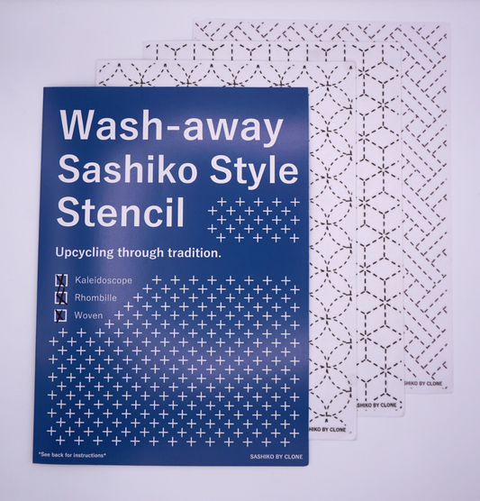 Sashiko - Wash-away Stencils