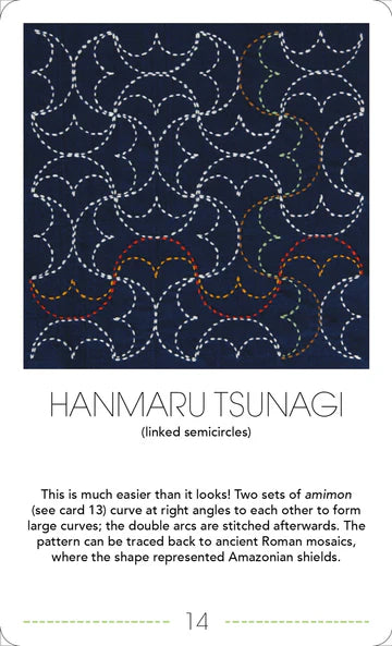 The Ultimate Sashiko Card Deck - Susan Briscoe