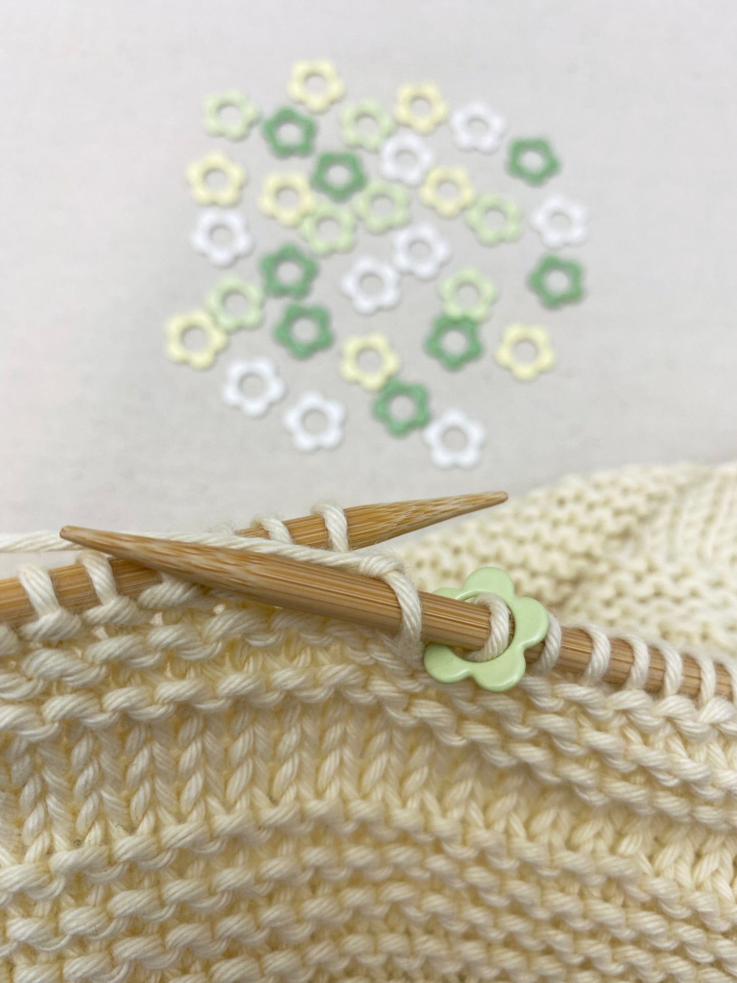 Flower Stitch Markers - Allstitch Studio