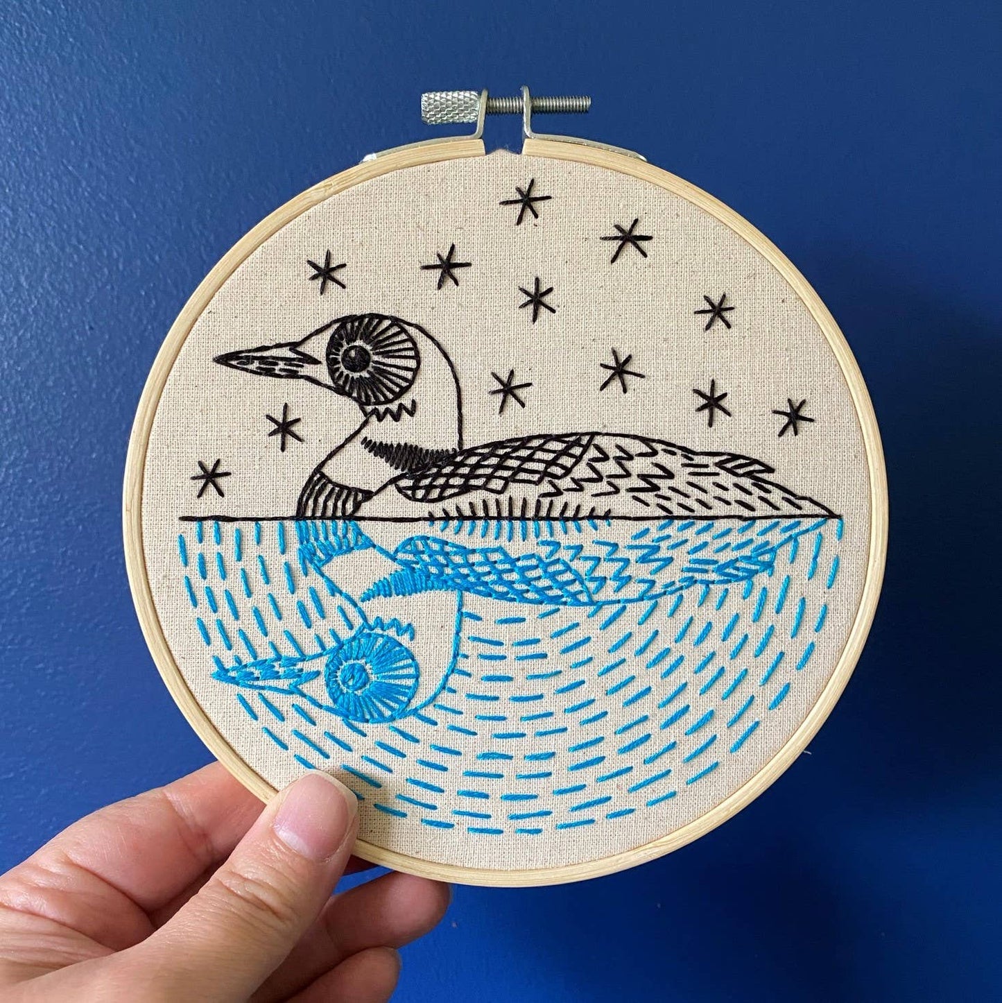 Loon Complete Embroidery Kit