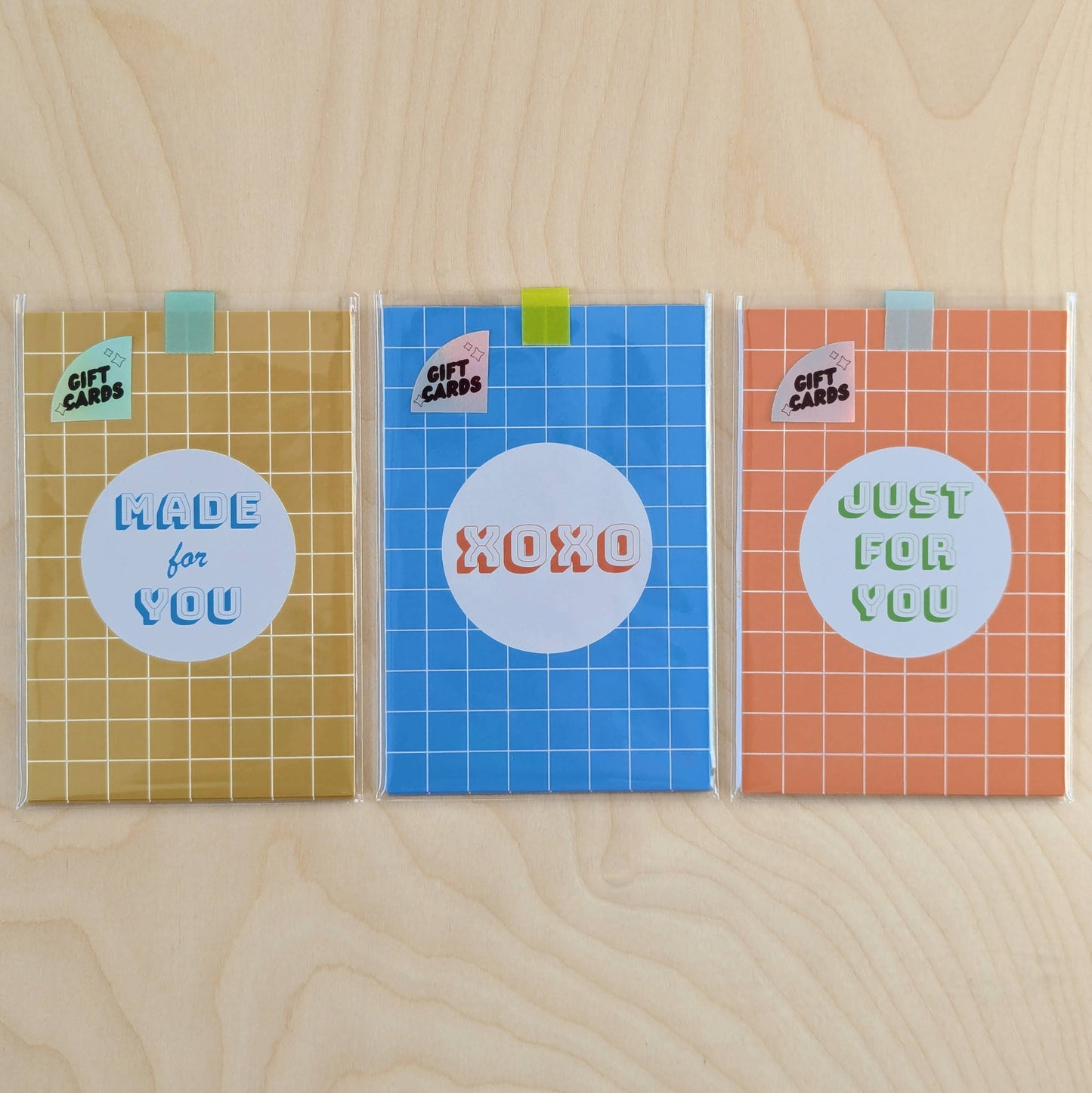 Cards with Care Instructions for Knit & Sewn Gifts