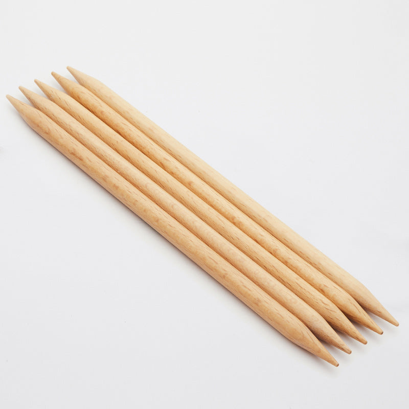 Beechwood Jumbo Double Pointed Knitting Needles - Knitters Pride
