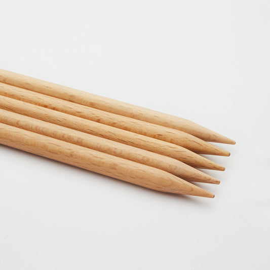 Beechwood Jumbo Double Pointed Knitting Needles - Knitters Pride