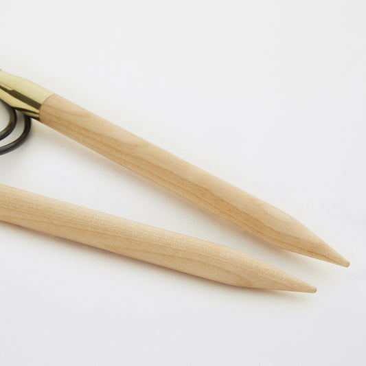 Beechwood Jumbo Circular Knitting Needles - Knitters Pride
