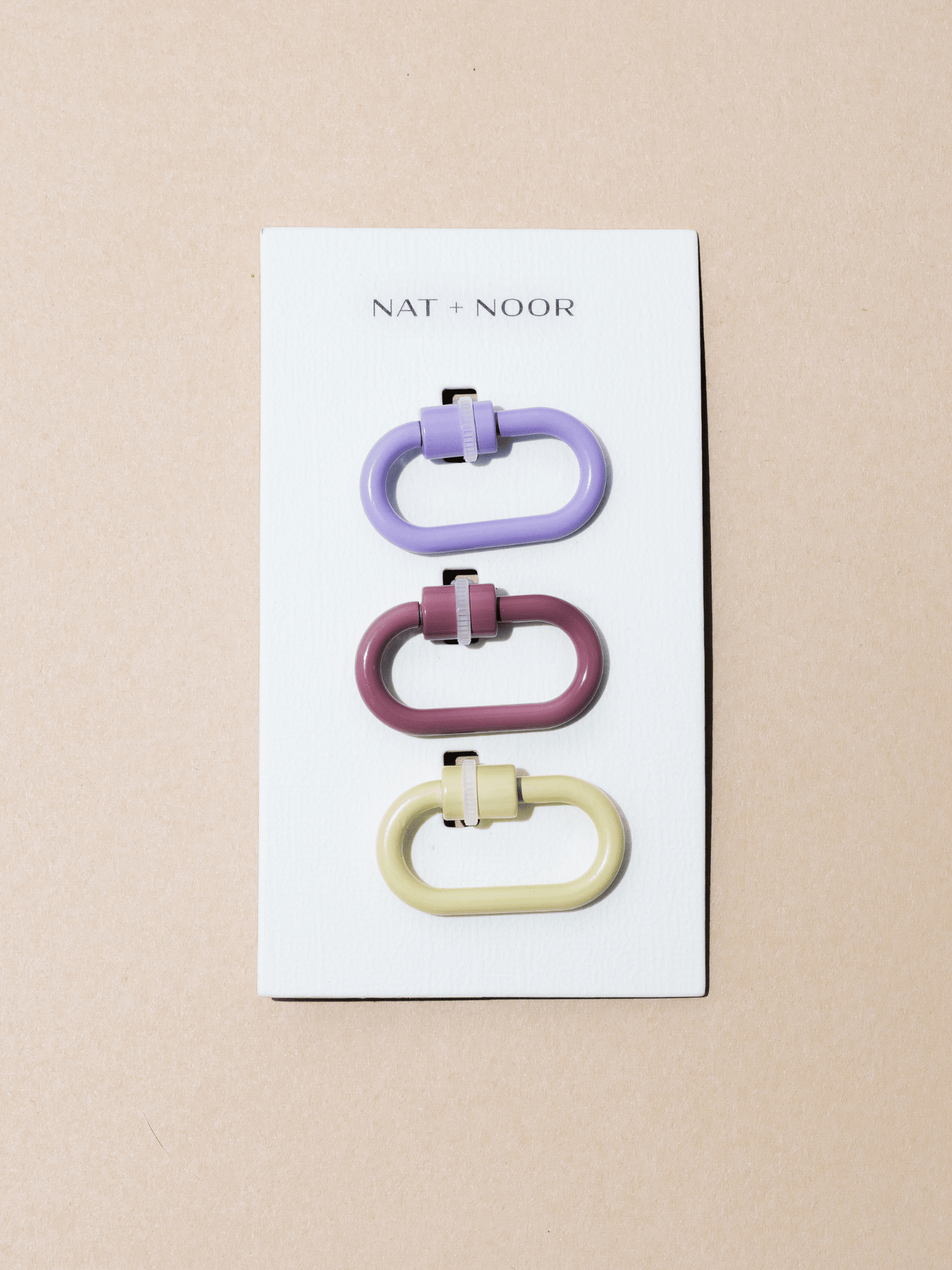 Mini Keychain | Set of 3 | Metal Lock Keychain | Assorted