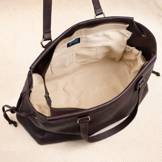 Leather Project Tote - Aunt Shelle