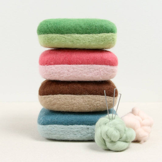 Needle Felting Cushion, Pink