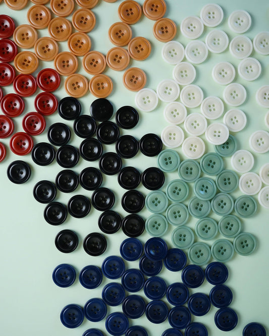 7/8" Corozo Nut Buttons - Set of 6