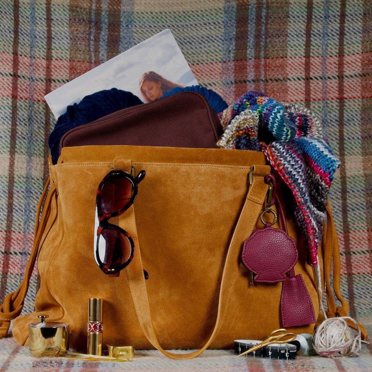 Suede Project Tote - Aunt Shelle