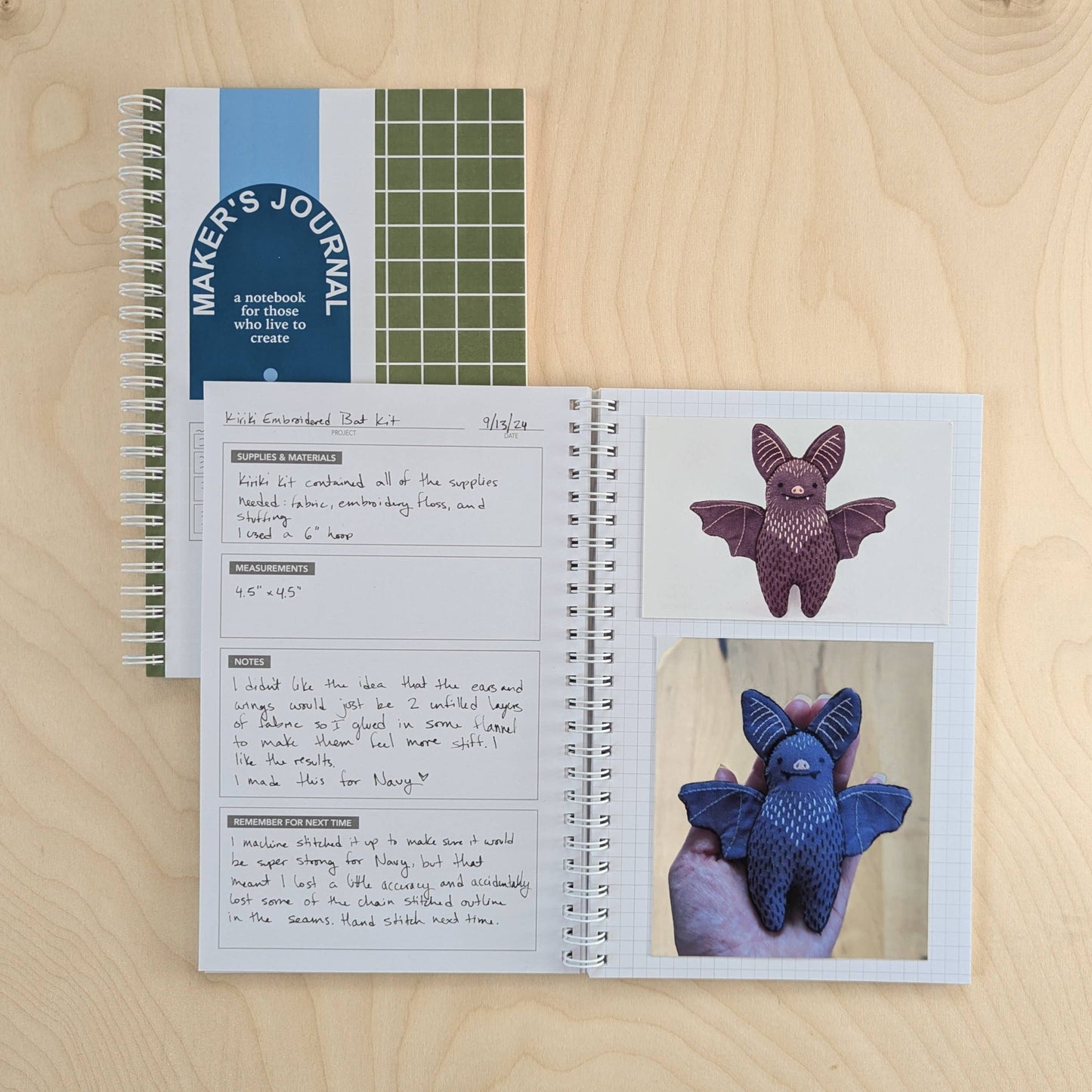 Maker's Journal - Kohamche
