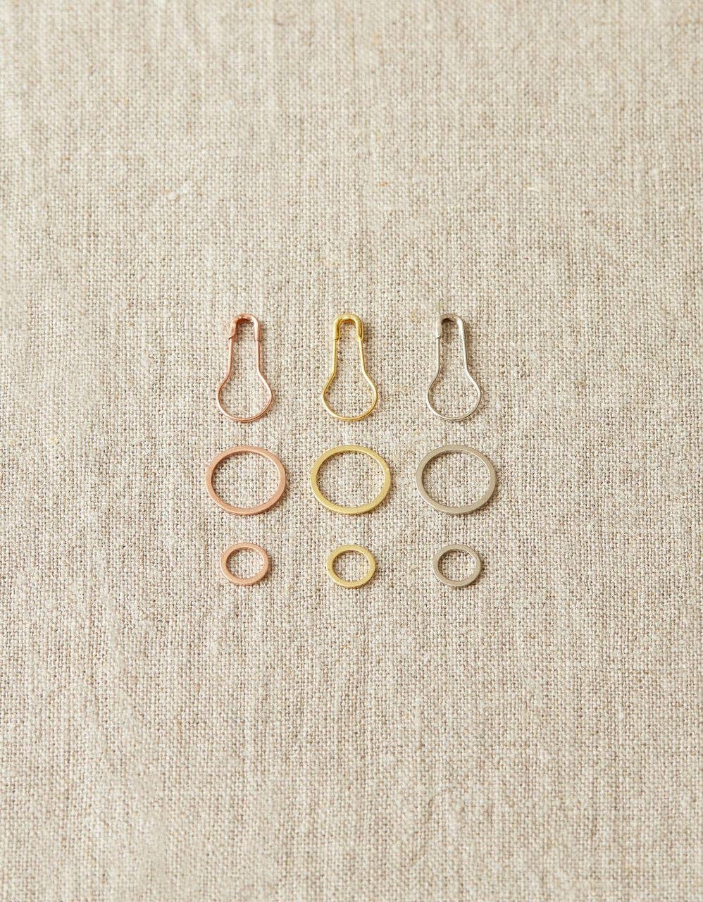 Precious Metal Stitch Markers - Cocoknits
