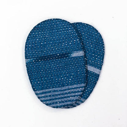 Iron-on Kantha Elbow Patches (Pack of 2)