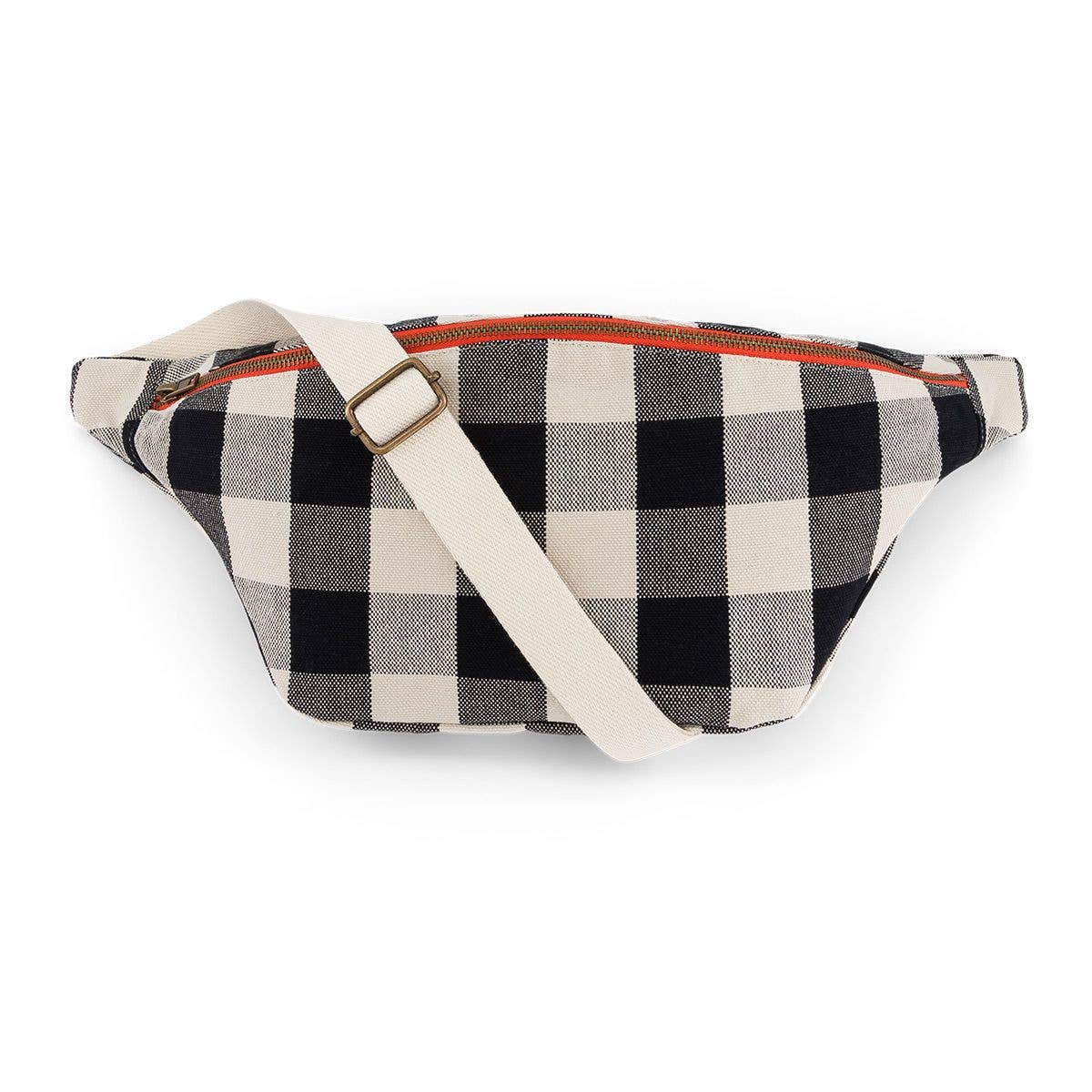 WOMEN BUM BAG BIG VICHY GREIGE