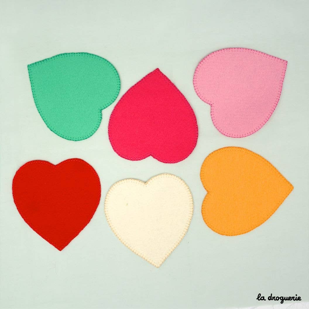 Heart Elbow Patches - Set of 2