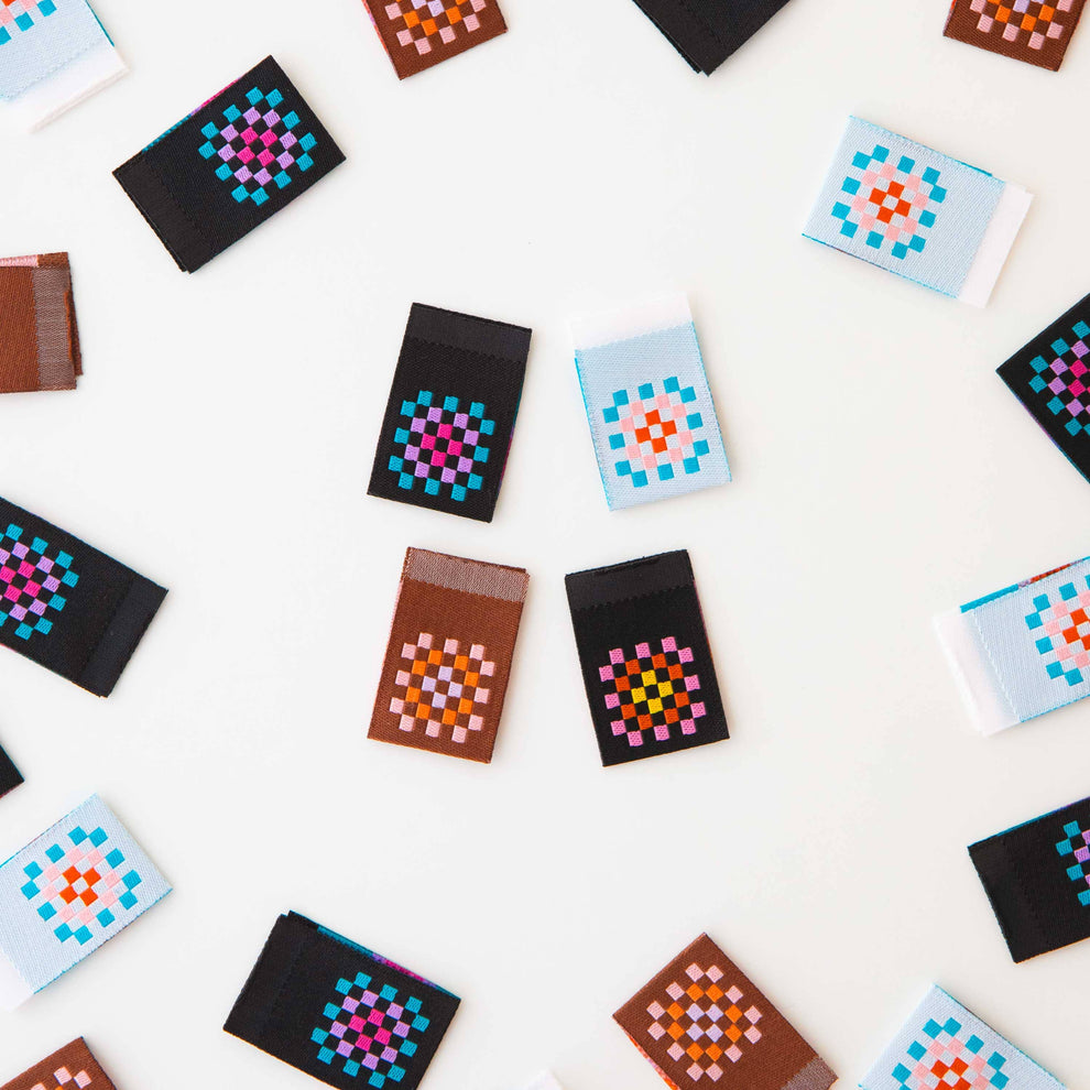 Granny Square Multipack Woven Labels – Dandelion Fiber Company