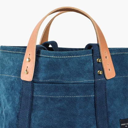 Lunch Tote | Indigo-- Immodest Cotton