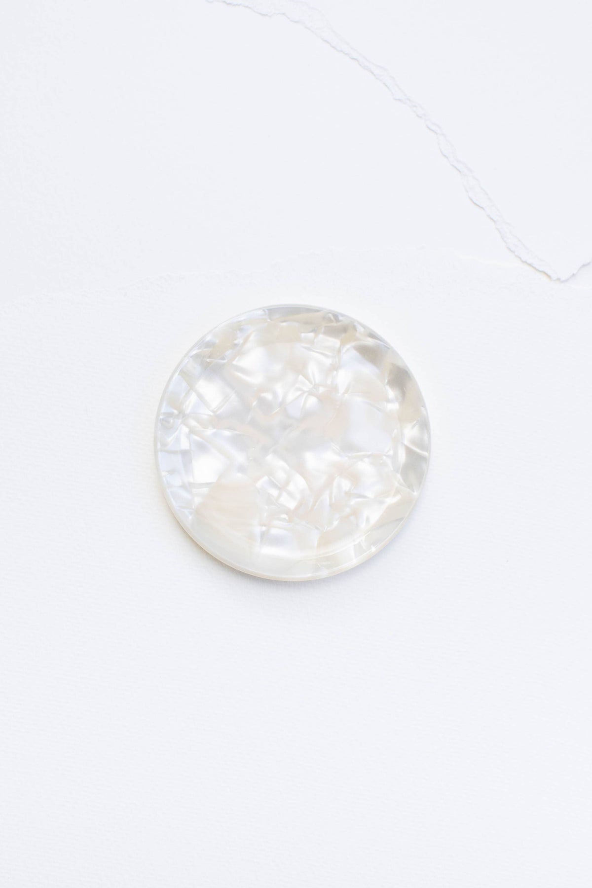 Cellulose Acetate Round Trinket Tray
