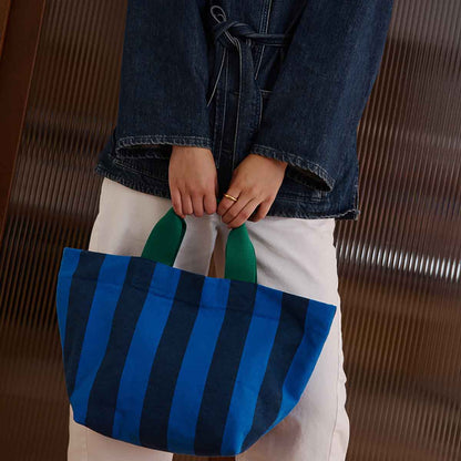 BAG TINA BIG STRIPES NIGHT / BLUE