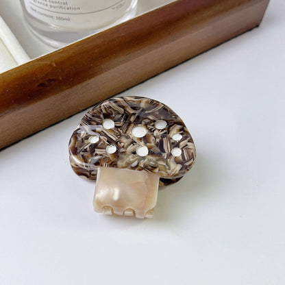 Cute Mushroom Claw Clip - Alice | Eco-Friendly