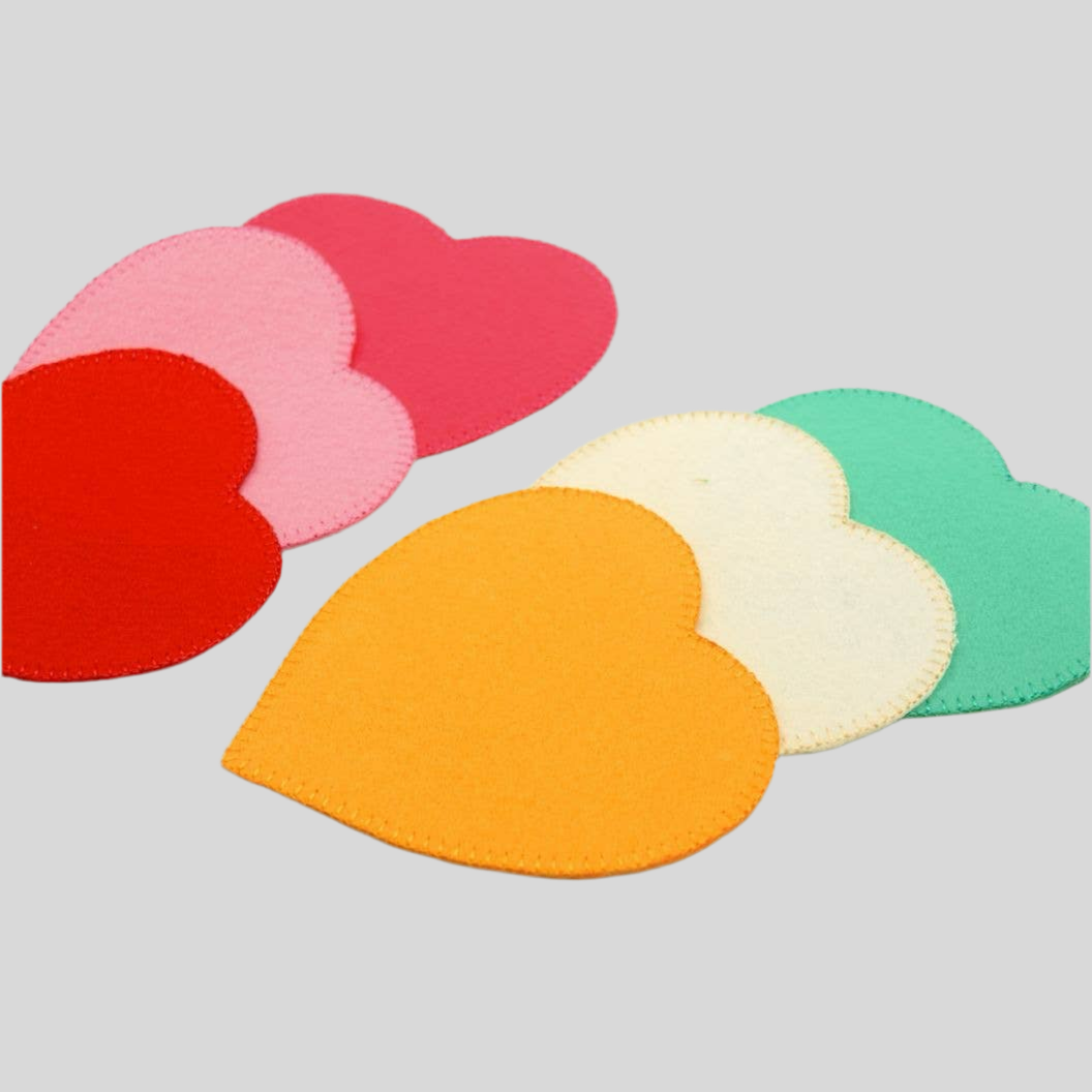 Heart Elbow Patches - Set of 2