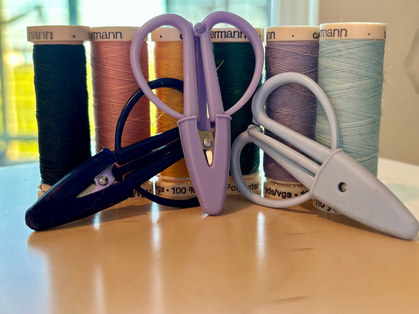 Mini Scissors - Pastel - for Knitting Crochet Sewing etc