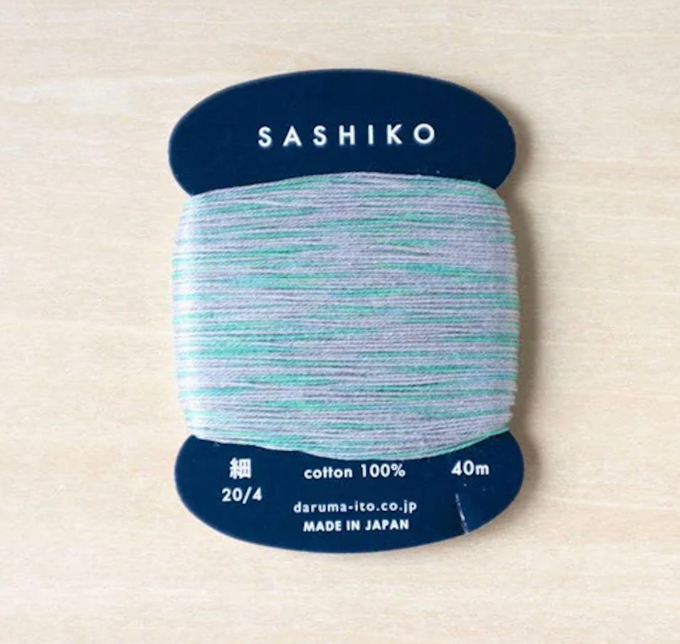 Sashiko Thread Card - Multi-Color - Thin