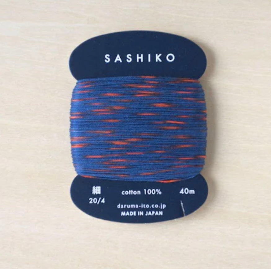 Sashiko Thread Card - Multi-Color - Thin