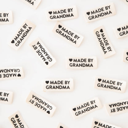 Made by Grandma Organic Cotton Sewing Labels