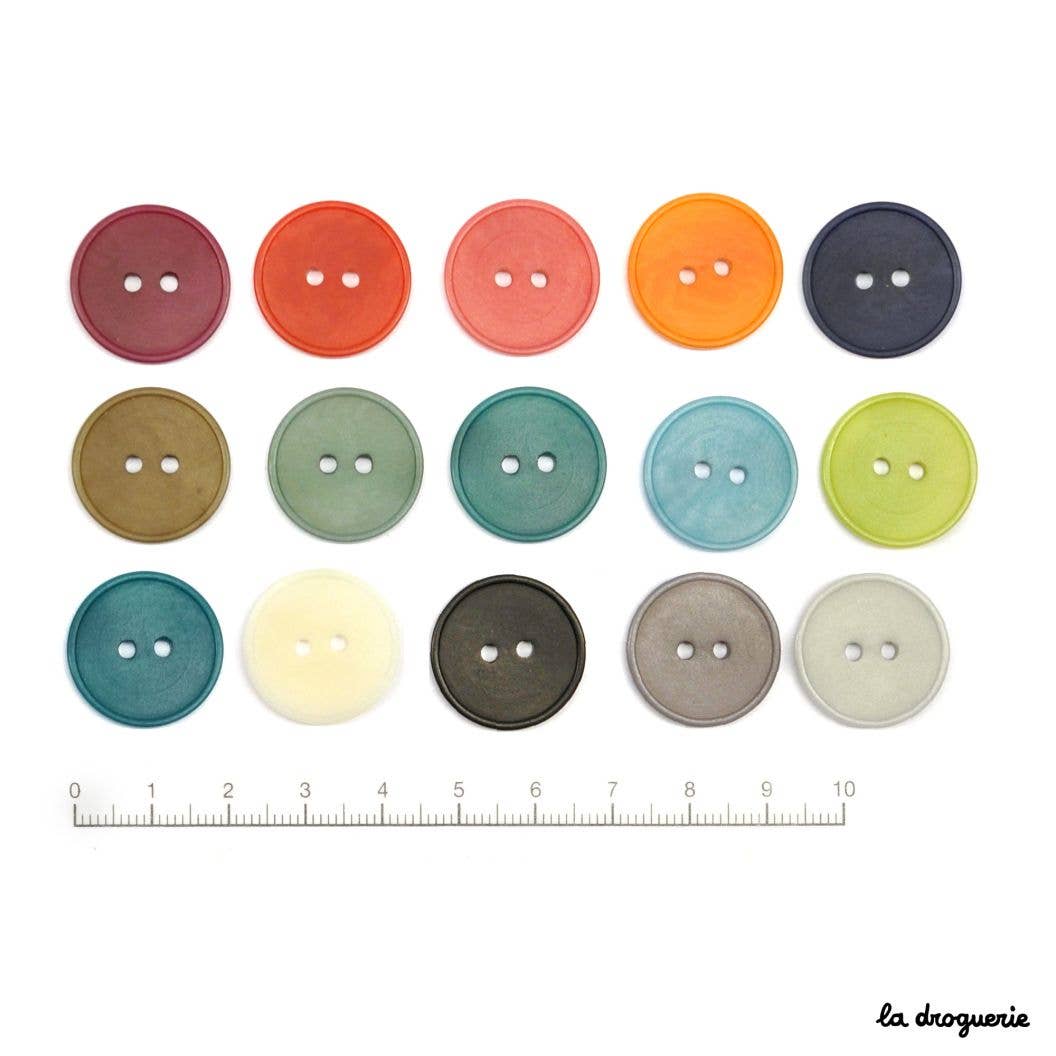 “Confetti Corozo” button 20 mm