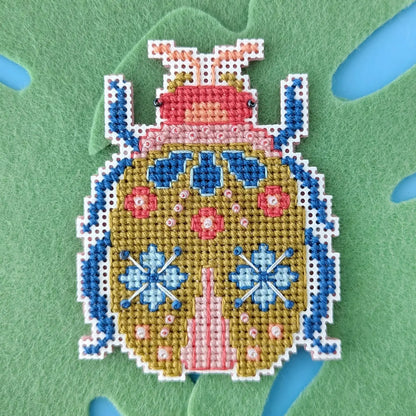 Blooming Bugs Cross Stitch Kit